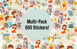 Stickers cristianos personalizados: ¡Inspira tus conversaciones!